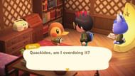 Molly interacting with a player in Animal Crossing: New Horizons (Image via The Bell Tree Forums)